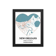 New Orleans Modern City Map