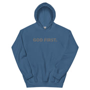 God First - Revelations 22:20 Quote - Grey Print