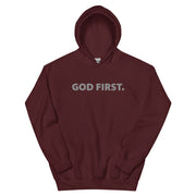 God First - Revelations 22:20 Quote - Grey Print